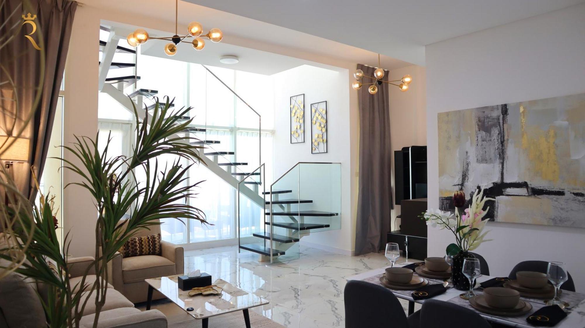 Apartment Opulent 2br Duplex In Masdar *